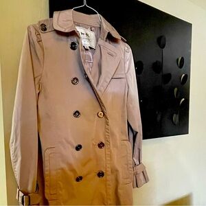 Coach Tan Trench Coat